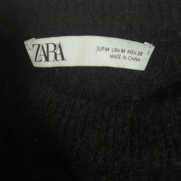 Zara Alpaca Wool Blend Top​​​​​ - Picture 4 of 4